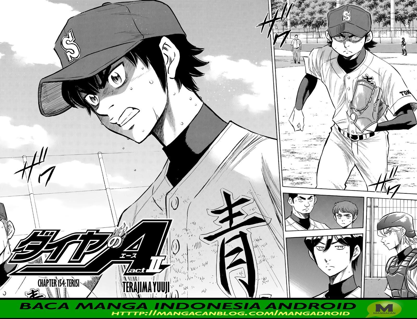 Diamond no Ace Act 2 Chapter 154 Gambar 2