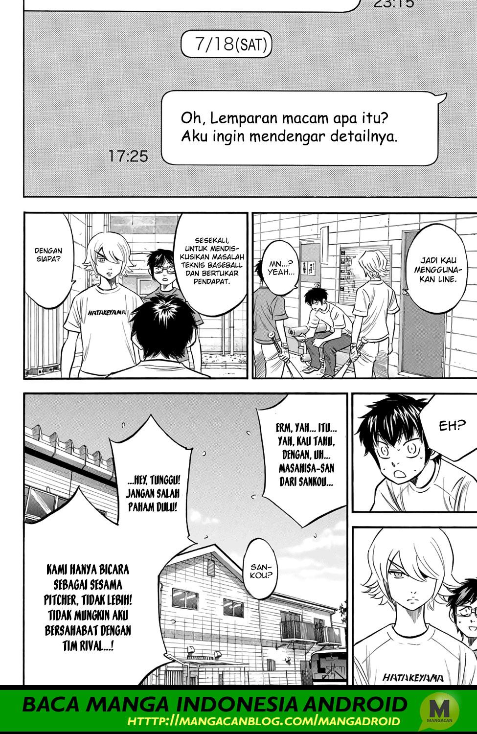 Diamond no Ace Act 2 Chapter 171 Gambar 2