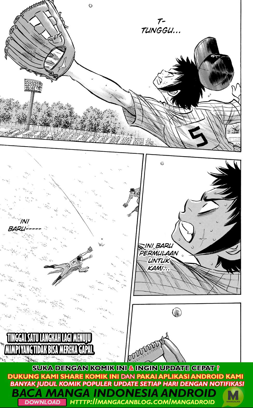 Diamond no Ace Act 2 Chapter 187 Gambar 1