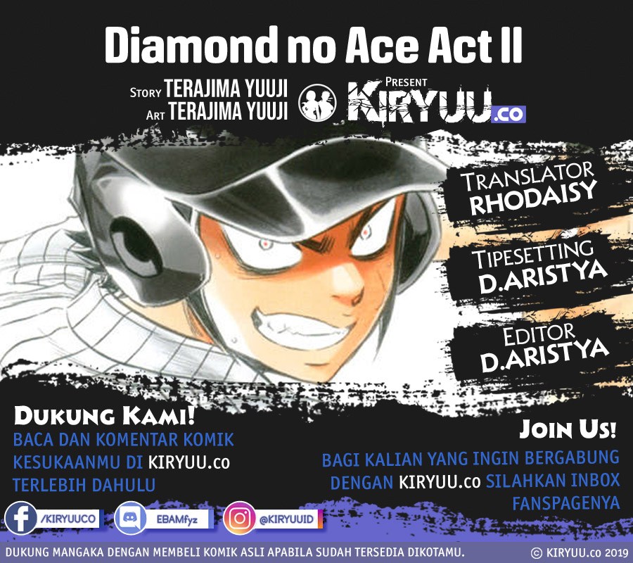 Diamond no Ace Act 2 Chapter 206 Gambar 1