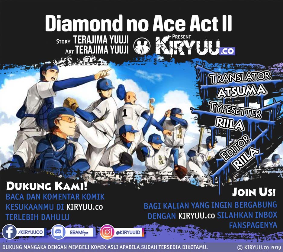 Diamond no Ace Act 2 Chapter 215 Gambar 1