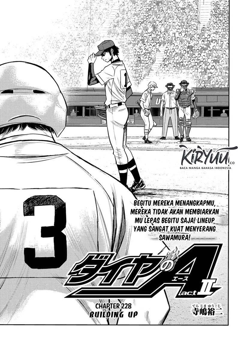 Diamond no Ace Act 2 Chapter 228 Gambar 2