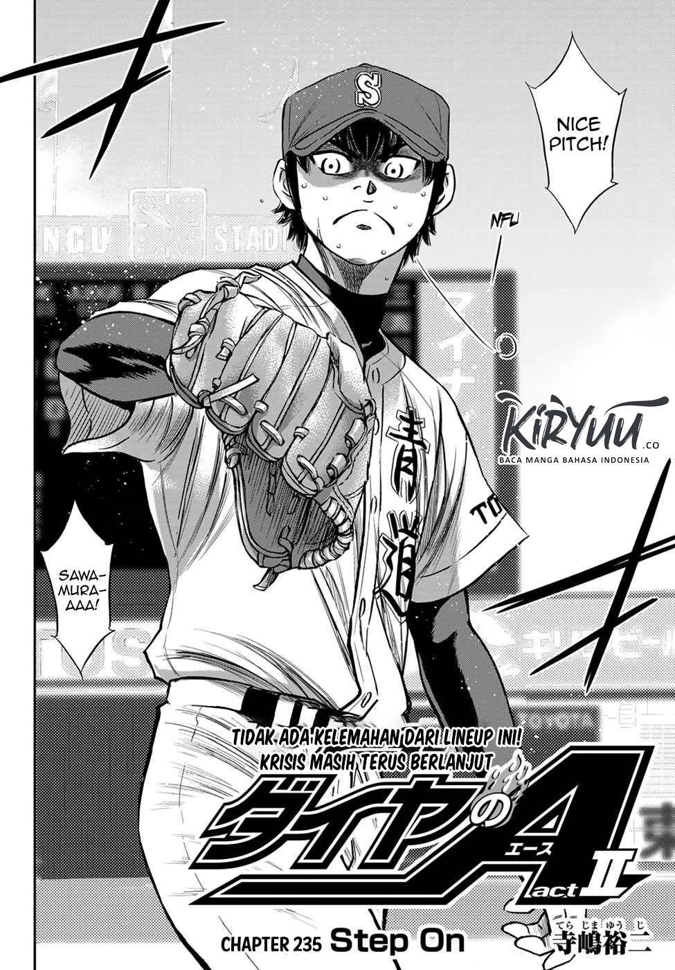 Diamond no Ace Act 2 Chapter 235 Gambar 3