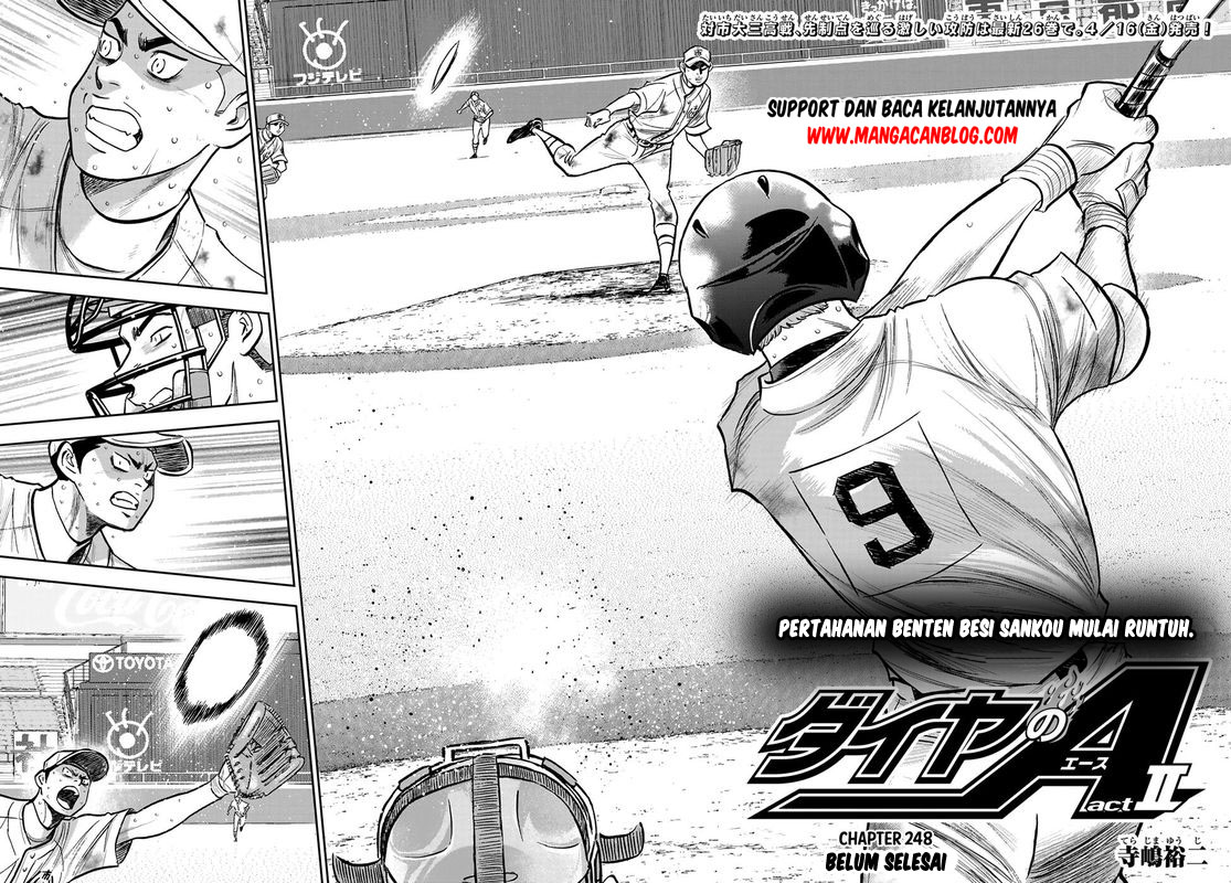 Diamond no Ace Act 2 Chapter 248 Gambar 2