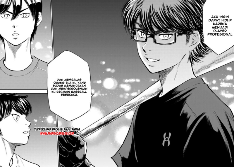 Diamond no Ace Act 2 Chapter 256 Gambar 4
