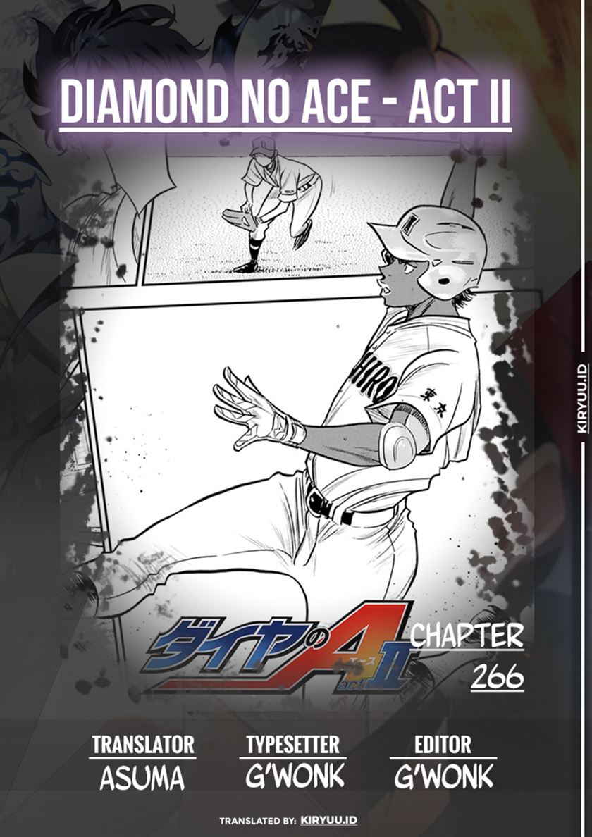 Diamond no Ace Act 2 Chapter 266 Gambar 1