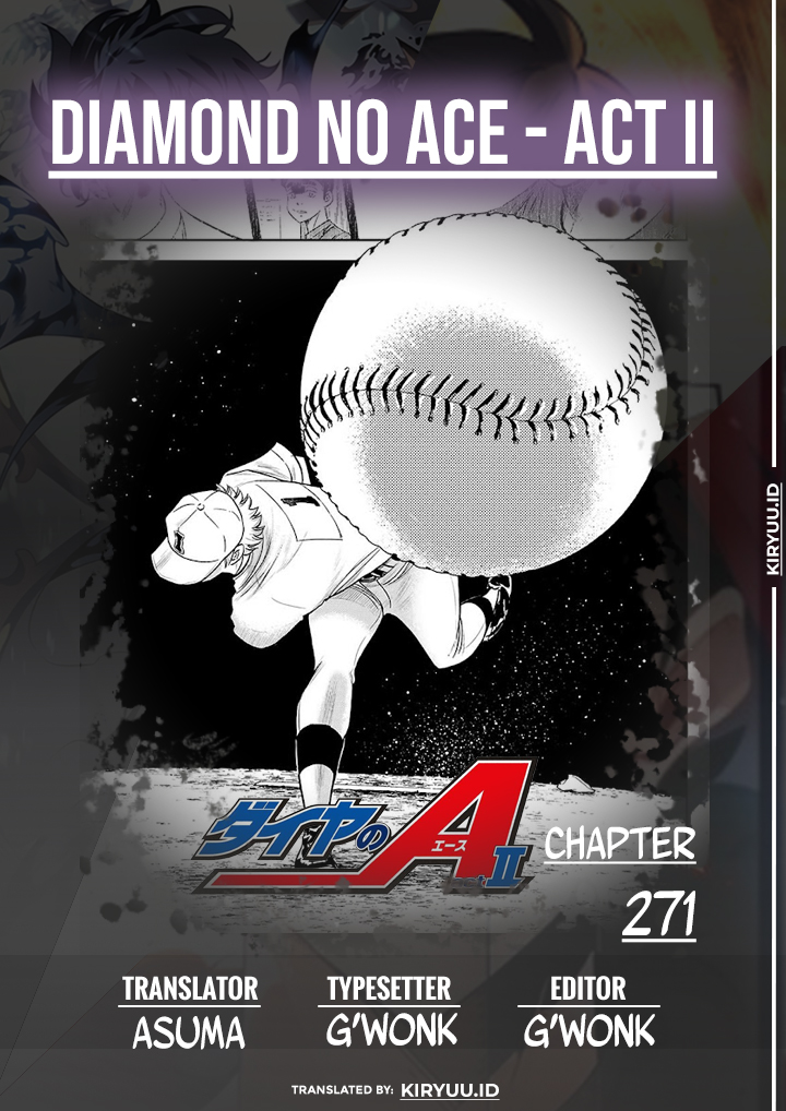 Diamond no Ace Act 2 Chapter 271 Gambar 1