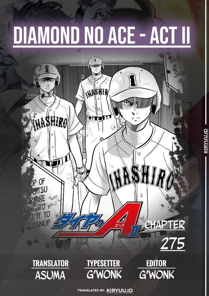 Diamond no Ace Act 2 Chapter 275 Gambar 1