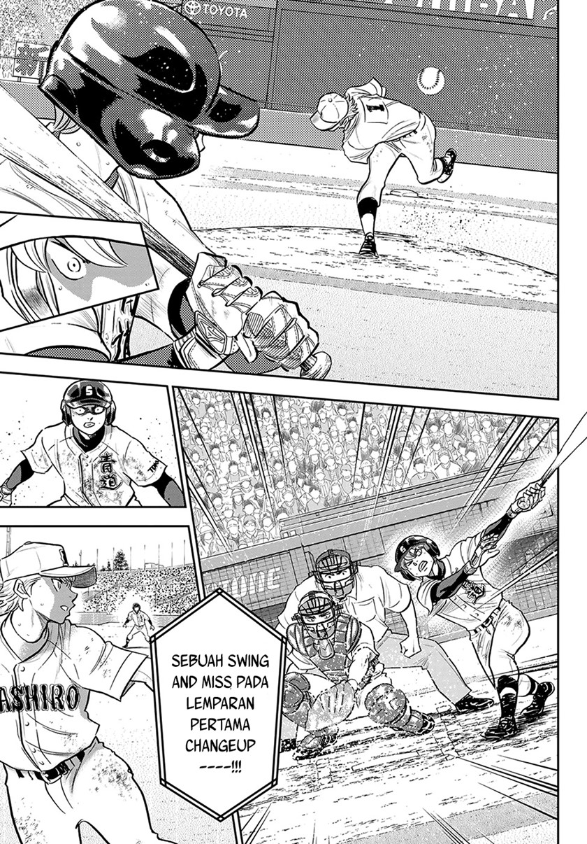 Diamond no Ace Act 2 Chapter 279 Gambar 14