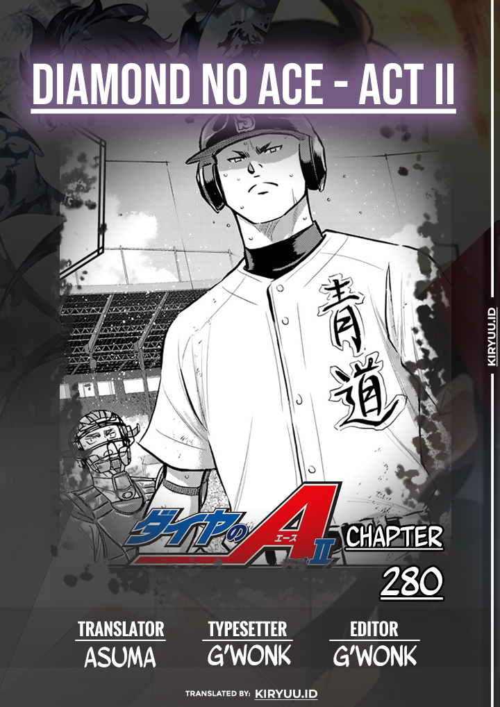 Diamond no Ace Act 2 Chapter 280 Gambar 1