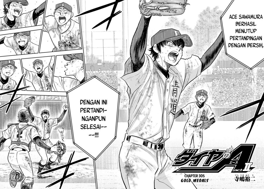 Diamond no Ace Act 2 Chapter 305 Gambar 3