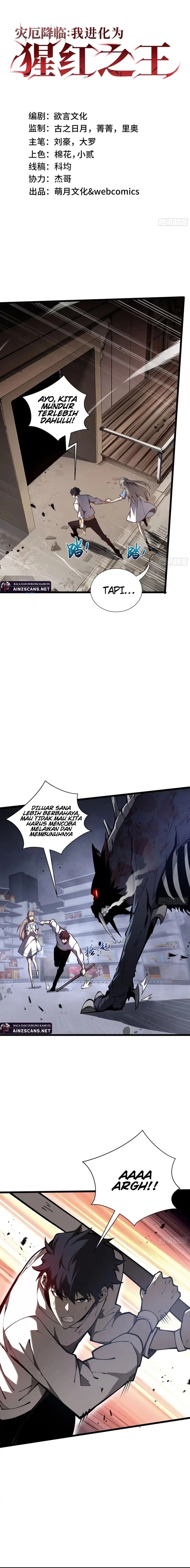 Disaster Comes: I Evolve Into the Crimson King Chapter 02 Gambar 1