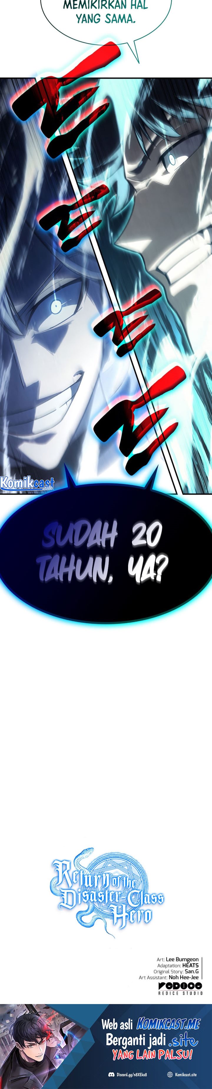 A Disaster-Class Hero Has Returned Chapter 55 Gambar 46