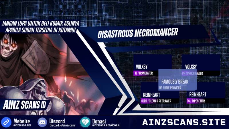 Disastrous Necromancer Chapter 04 Gambar 1