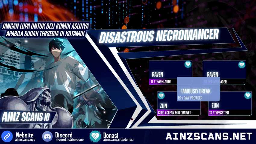 Disastrous Necromancer Chapter 130 Gambar 1
