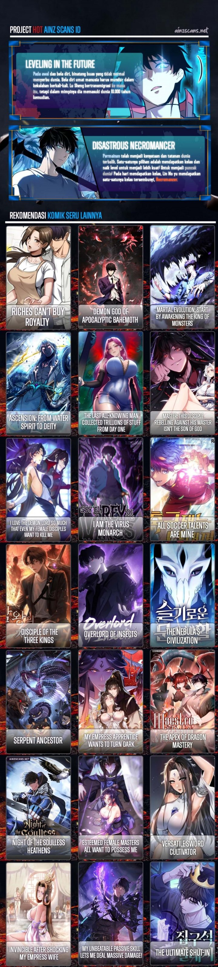 Disastrous Necromancer Chapter 212 Fix Gambar 16