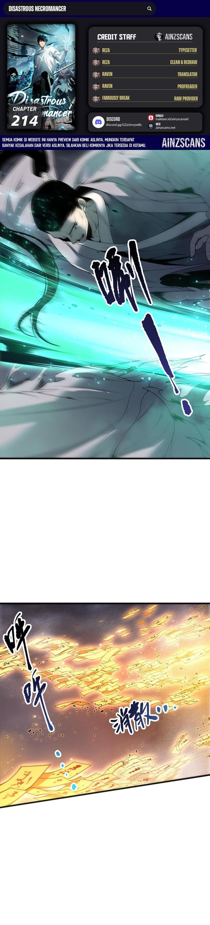 Disastrous Necromancer Chapter 214 Gambar 1