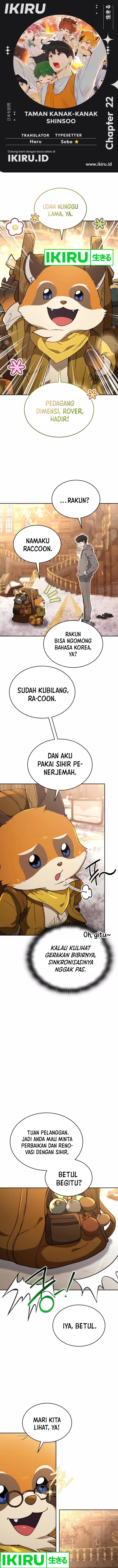 Divine Beast Kindergarten Chapter 22 Gambar 1
