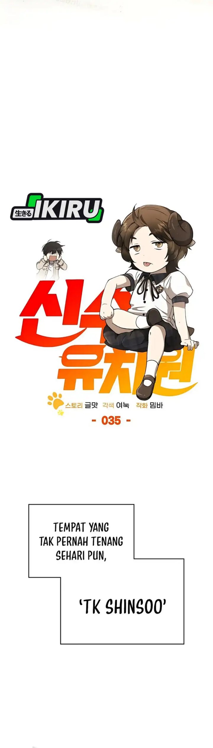 Shinsoo Kindergarten Chapter 35 Gambar 9