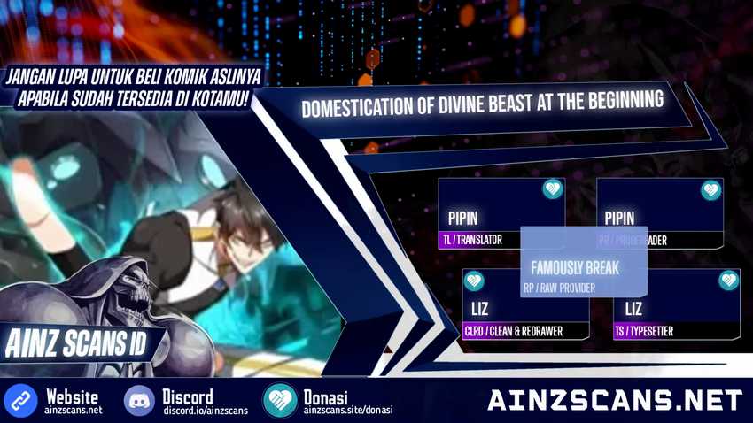 Domestication of Divine Beasts at the Beginning Chapter 21 Gambar 1