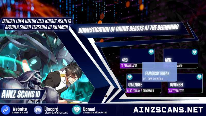 Domestication of Divine Beasts at the Beginning Chapter 36 Gambar 1