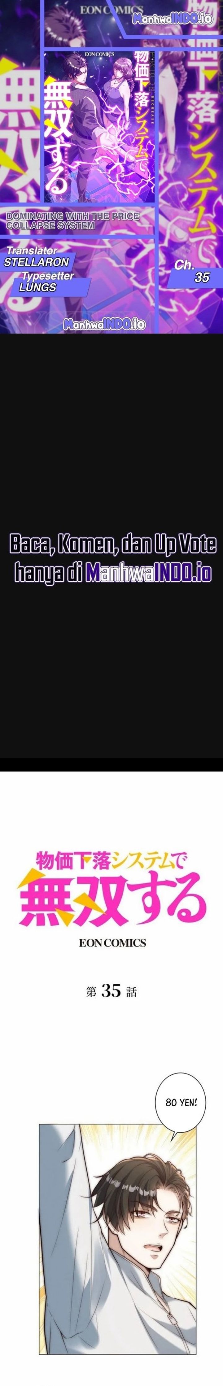 Dominating with the Price Collapse System Chapter 35 Gambar 1