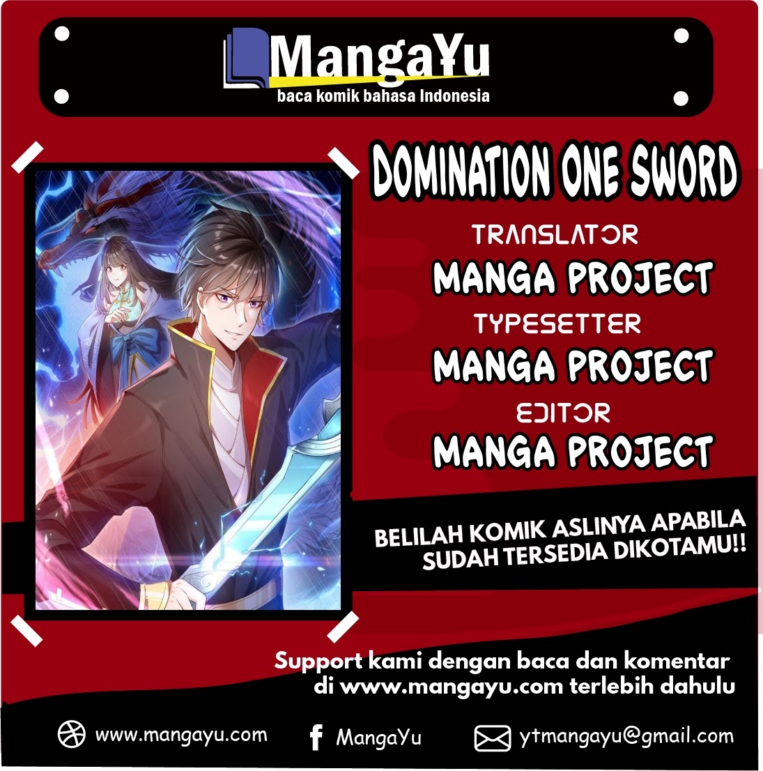Domination One Sword Chapter 05 Gambar 1
