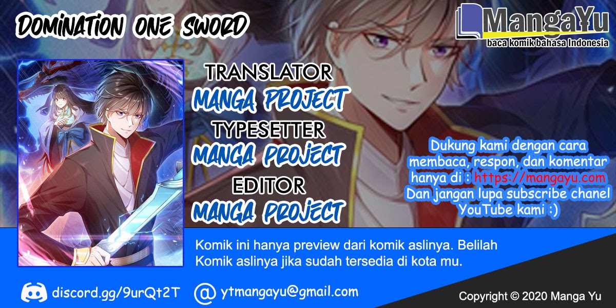 Domination One Sword Chapter 11 Gambar 1