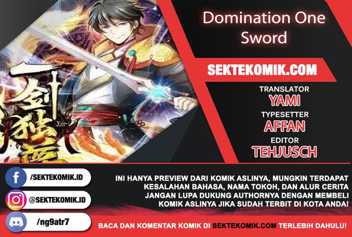 Domination One Sword Chapter 211 Gambar 1