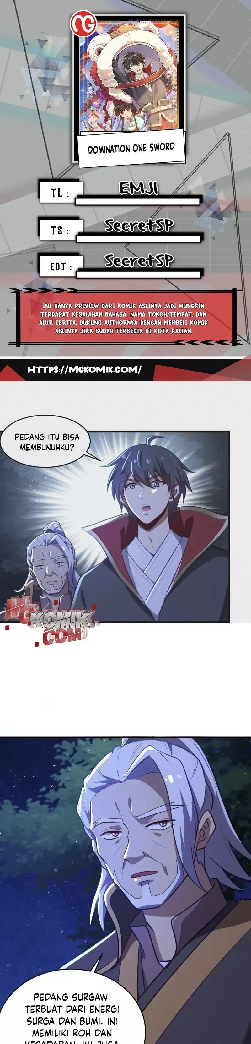 Domination One Sword Chapter 213 Gambar 1