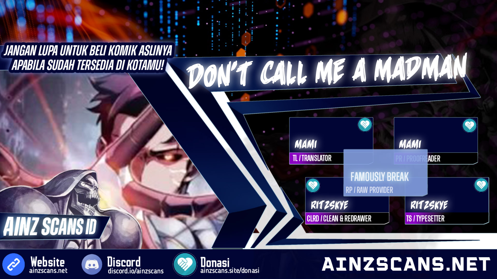 Don’t Call me a Madman Chapter 18 Gambar 1