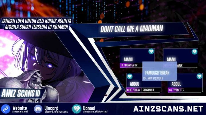 Don’t Call me a Madman Chapter 25 Gambar 2