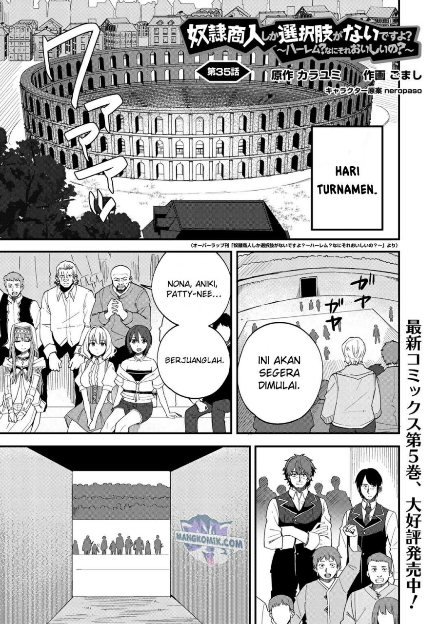 Dorei Shounin shika Sentakushi ga nai desu yo? ~Harem? Nani sore oishii no?~ Chapter 35 Gambar 2