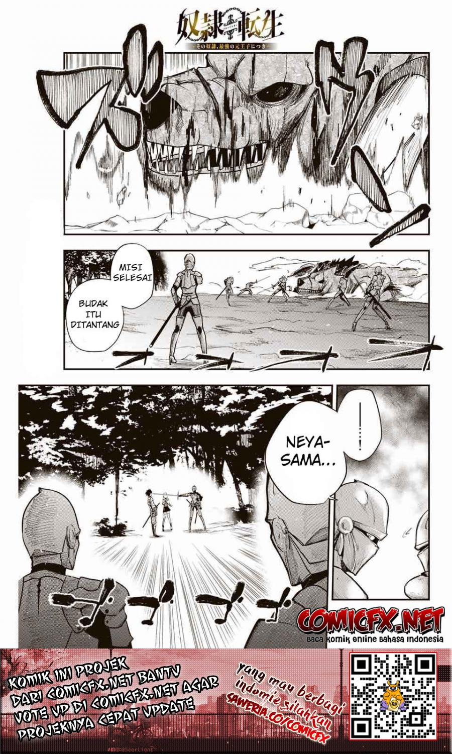 Dorei Tensei: Sono Dorei, Saikyou no Moto Ouji ni Tsuki Chapter 09 Gambar 2
