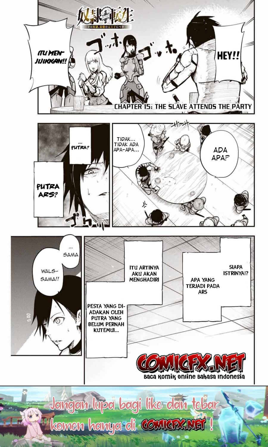 Dorei Tensei: Sono Dorei, Saikyou no Moto Ouji ni Tsuki Chapter 15 Gambar 2