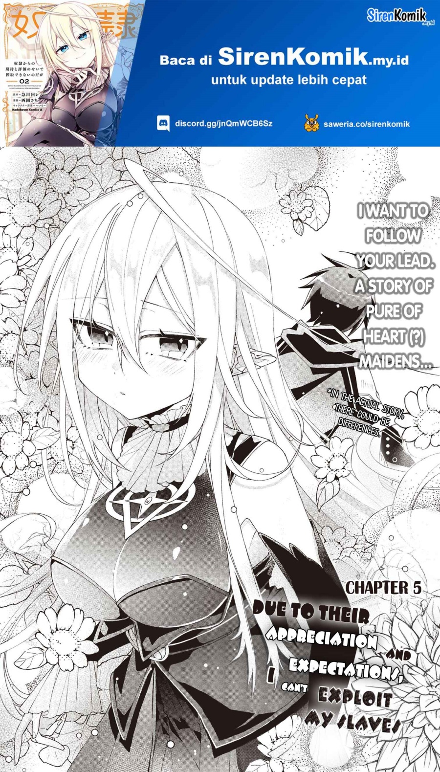 Dorei kara no Kitai to Hyouka no sei de Sakushu dekinai no daga Chapter 05 Gambar 2