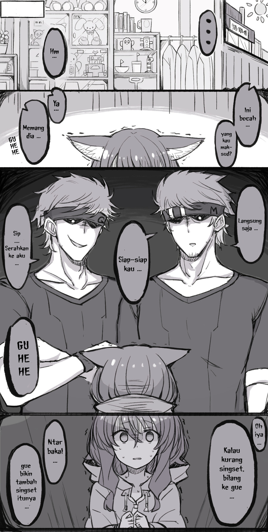 Dorei no Onnanoko wo Guhehe suru Chapter 04 Gambar 2