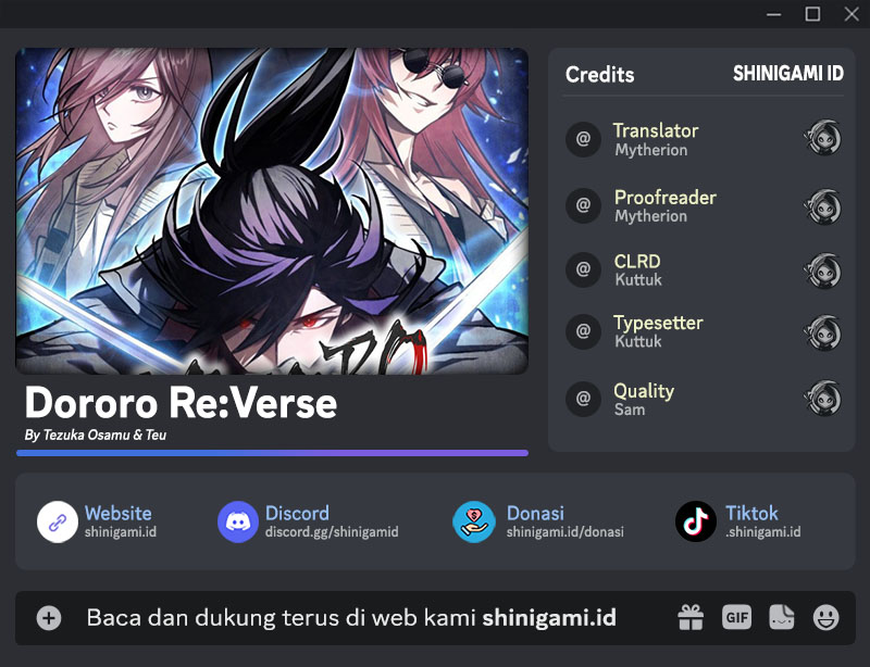 Dororo Re:Verse Chapter 20 Gambar 1