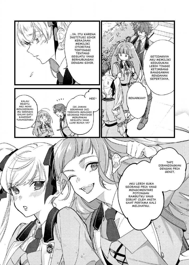Doteihen Reijou ni Hyoui Shita 800-nen Mae no Akujo wa Hissori Seishun o Tanoshinde Iru Chapter 03 Gambar 9