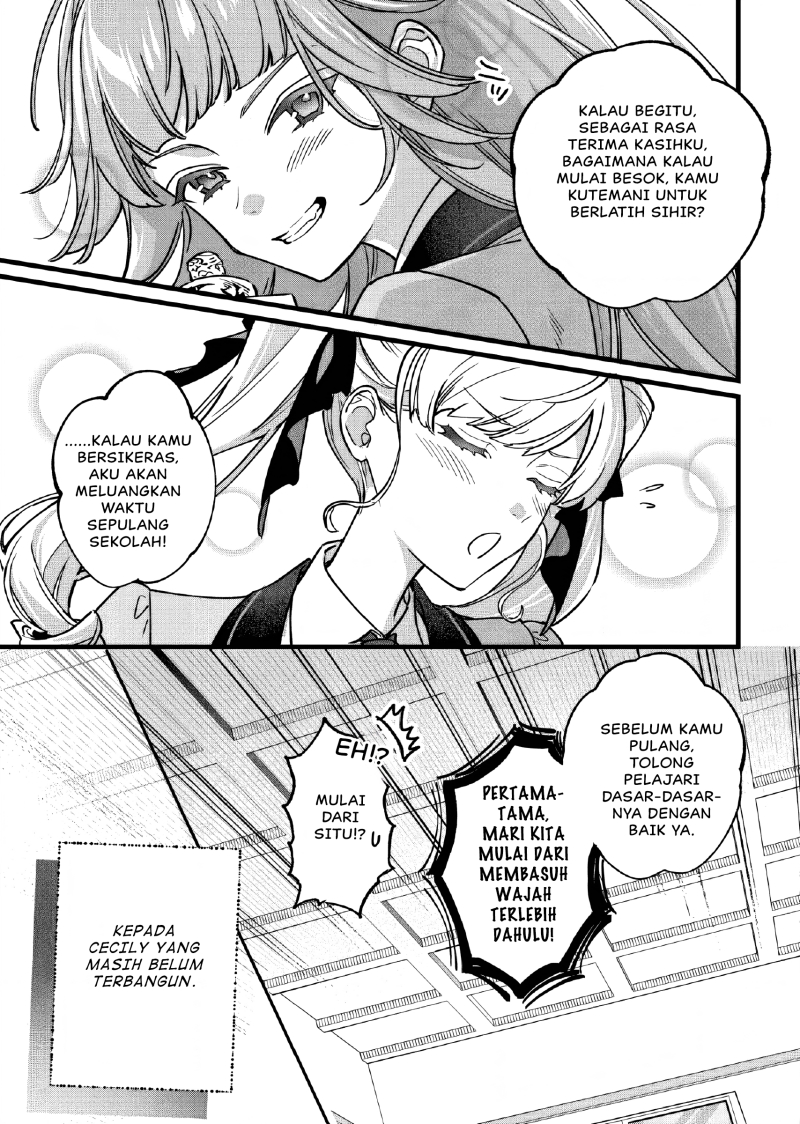 Doteihen Reijou ni Hyoui Shita 800-nen Mae no Akujo wa Hissori Seishun o Tanoshinde Iru Chapter 03 Gambar 23