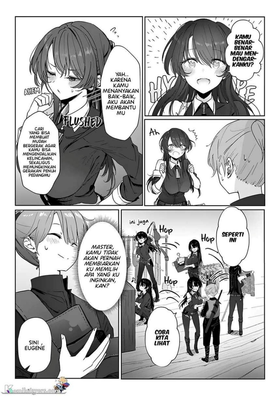 Doukyo Shiteiru Kensei no Onna Shishou ga Kawaisugite Mainichi Shiawase Desu Chapter 03 Gambar 7