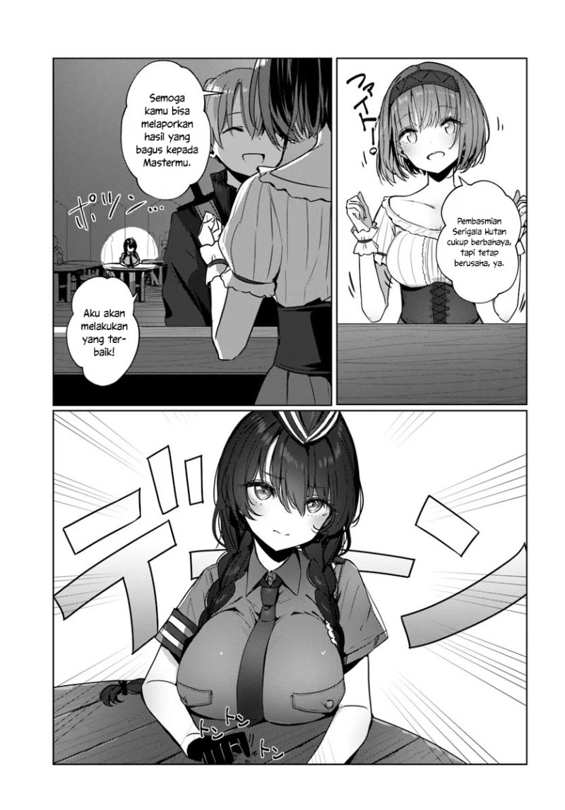 Doukyo Shiteiru Kensei no Onna Shishou ga Kawaisugite Mainichi Shiawase Desu Chapter 04 Gambar 5