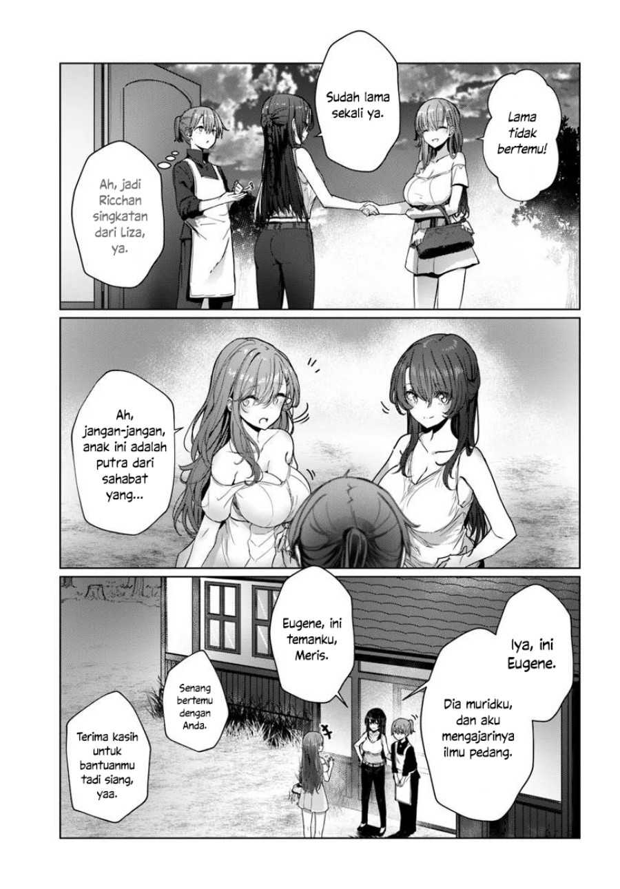 Doukyo Shiteiru Kensei no Onna Shishou ga Kawaisugite Mainichi Shiawase Desu Chapter 05 Gambar 11