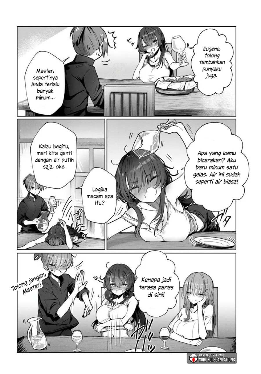 Doukyo Shiteiru Kensei no Onna Shishou ga Kawaisugite Mainichi Shiawase Desu Chapter 05 Gambar 18