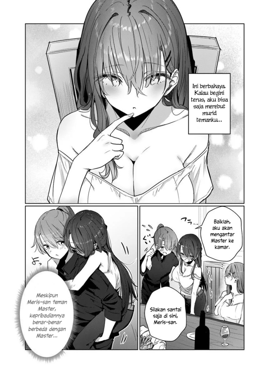 Doukyo Shiteiru Kensei no Onna Shishou ga Kawaisugite Mainichi Shiawase Desu Chapter 05 Gambar 21