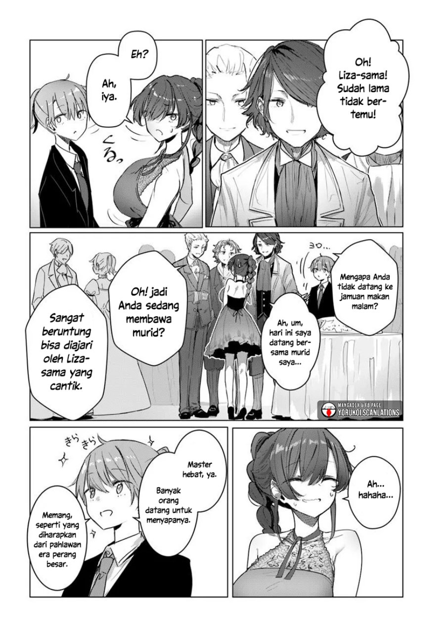 Doukyo Shiteiru Kensei no Onna Shishou ga Kawaisugite Mainichi Shiawase Desu Chapter 07 Gambar 4