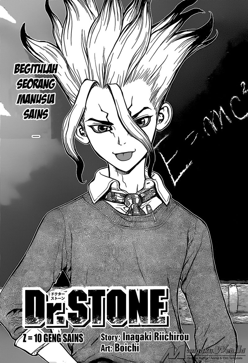 Dr. Stone Chapter 10 Gambar 2