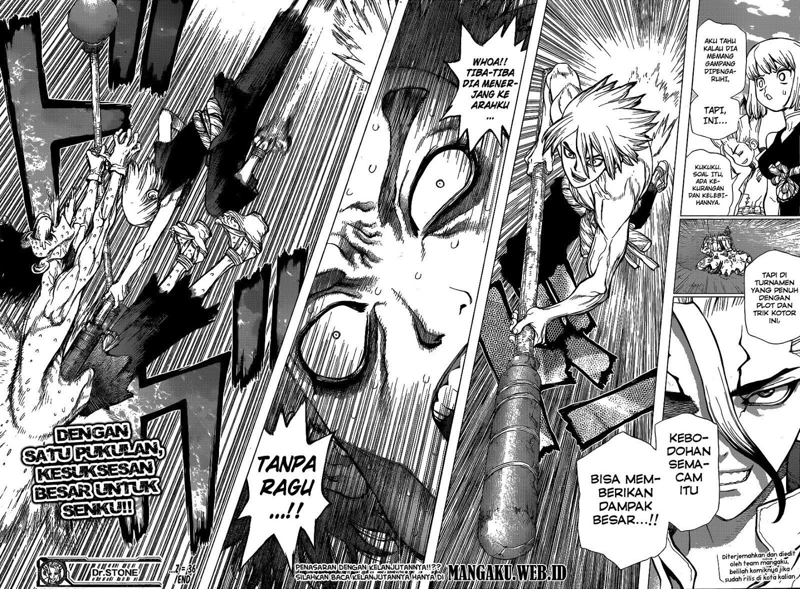 Dr. Stone Chapter 36 Gambar 19