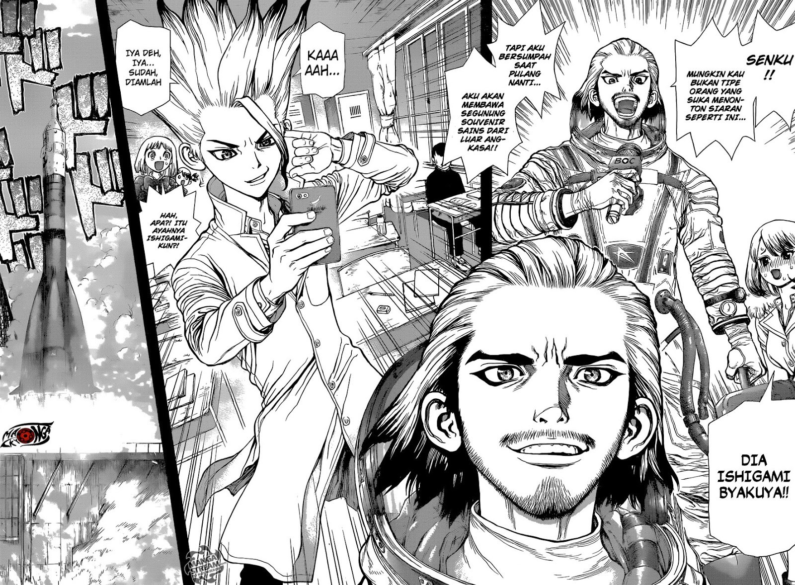 Dr. Stone Chapter 42 Gambar 16