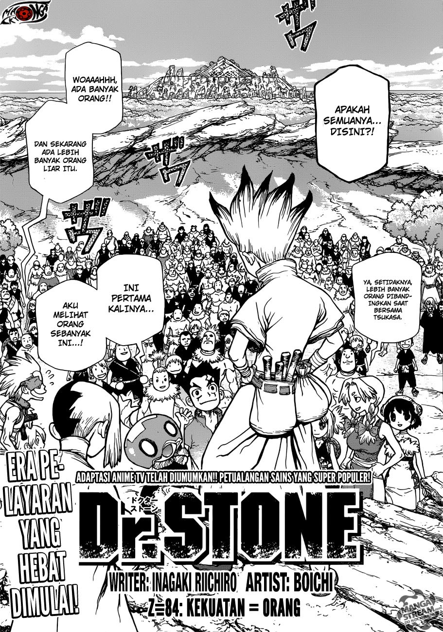 Dr. Stone Chapter 84 Gambar 1